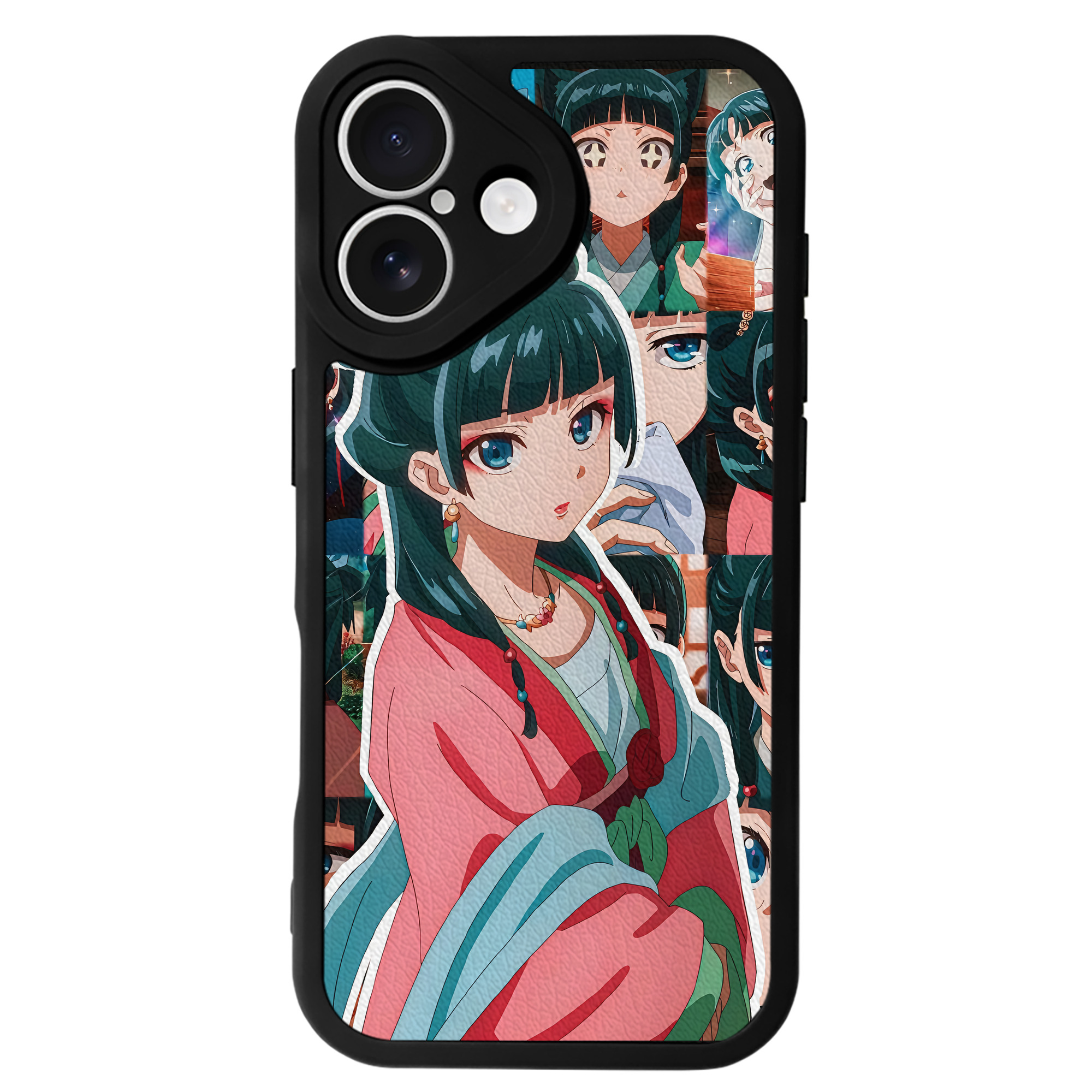 （画像用） 薬屋のひとりごと The Apothecary Diaries 【iPhone 16シリーズ対応】シリコンスマホケース（レザー調） 材質：シリコン
